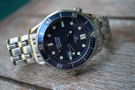 omega seamaster wristwatch 2541.80|pierce brosnan omega watch.